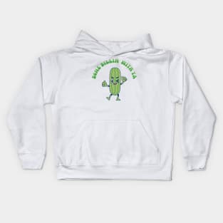 Done Dillin' With Ya - Retro Pickle Kids Hoodie